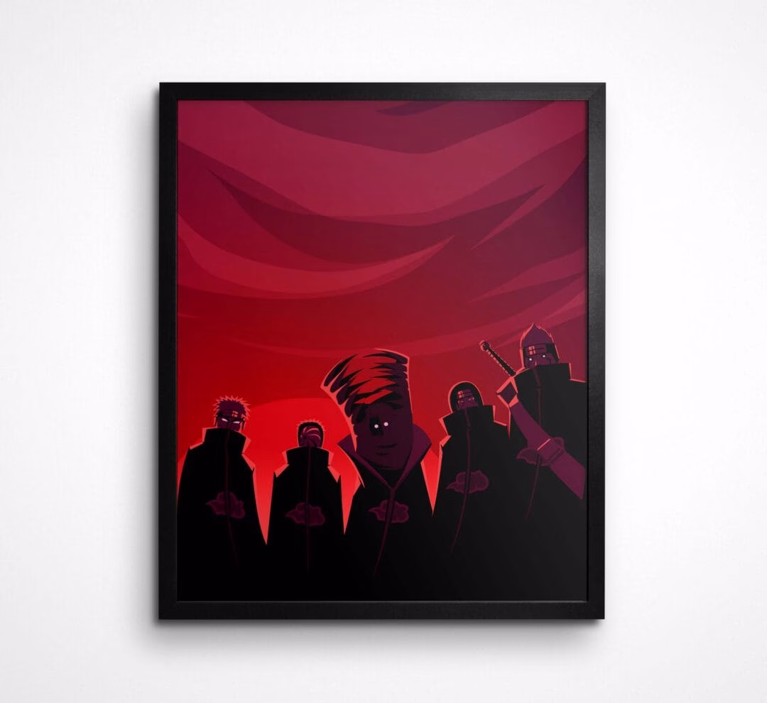 30 جوخه اکاتسکی - عمودی - Naruto - تصویر 1