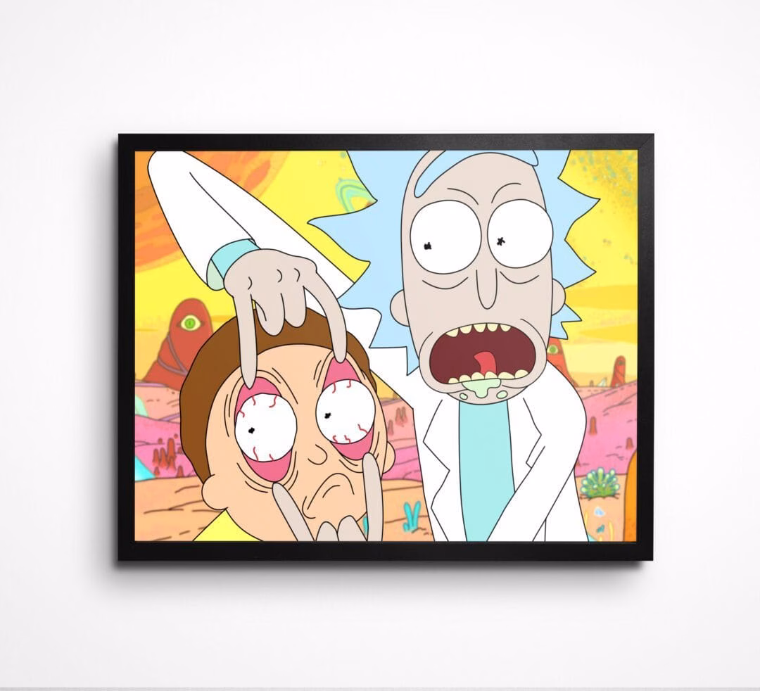 gc open your eyes - Rick and Morty - تصویر 1