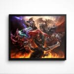 لیگ افسانه ها - افقی - league of legends