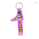 جاسوئیچی/ آویز طرح جردنز (بنفش)