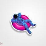 استیکر/ برچسب Relaxing