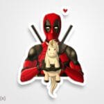 استیکر/ برچسب deady