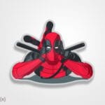 استیکر/ برچسب wade