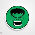 استیکر/ برچسب هالک