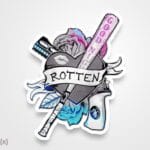استیکر/ برچسب Rotten