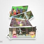 استیکر/ برچسب scenery