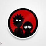 استیکر/ برچسب Ricko