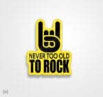 استیکر/ برچسب Rock on