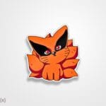 استیکر/ برچسب Nine tailes