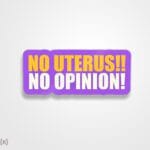 استیکر/ برچسب No opinion