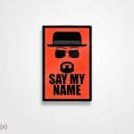 استیکر/ برچسب SAY MY NAME