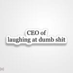 استیکر/ برچسب CEO