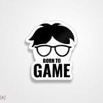 استیکر/ برچسب Game
