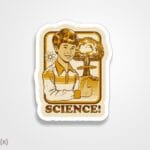 استیکر/ برچسب Science