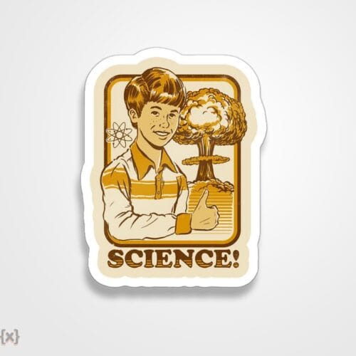 استیکر/ برچسب Science