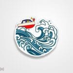 استیکر/ برچسب Ponyo