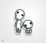 استیکر/ برچسب Ghibili's