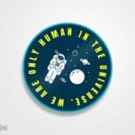 استیکر/ برچسب Space