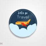 استیکر/ برچسب سفر