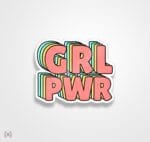 استیکر/ برچسب GRL