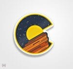 استیکر/ برچسب صحرا