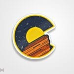 استیکر/ برچسب صحرا