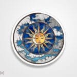 استیکر/ برچسب خورشید