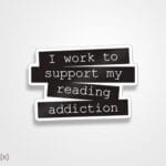 استیکر/ برچسب Bookworm2