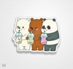 استیکر/ برچسب خرس