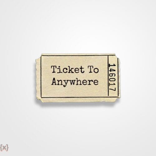 استیکر/ برچسب Ticket