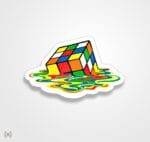 استیکر/ برچسب meltdown