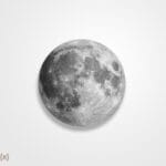 استیکر/ برچسب Full moon