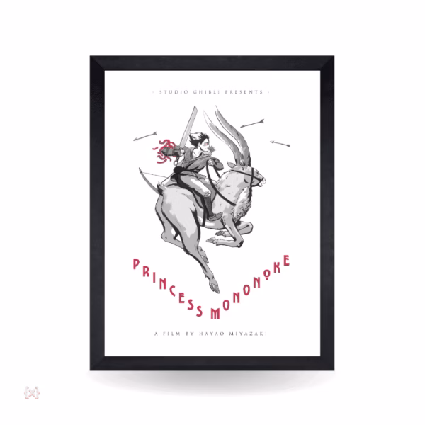 تابلو و پوستر- Princess Mononoke 12 - تصویر 1