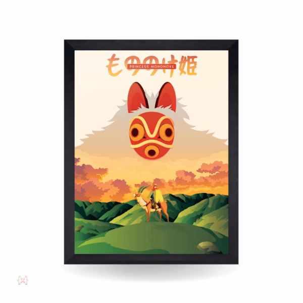 تابلو و پوستر- Princess Mononoke 14 - تصویر 1