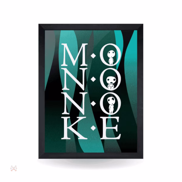 7 تابلو و پوستر- Princess Mononoke 7 - تصویر 1