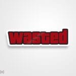 استیکر/ برچسب 1 GTA