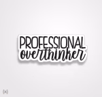 استیکر/ برچسب Overthinker