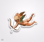 استیکر/ برچسب cupid