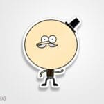 استیکر/ برچسب پاپس