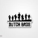 استیکر/ برچسب Red Dead 4