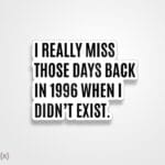 استیکر/ برچسب 1996