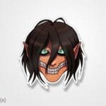 استیکر/ برچسب attack on titan12