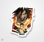 استیکر/ برچسب attack on titan5