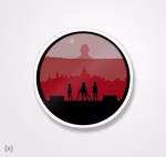 استیکر/ برچسب attack on titan2