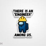 استیکر/ برچسب مهندس