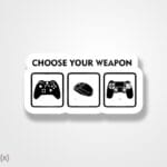 استیکر/ برچسب gaming tools