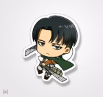 استیکر/ برچسب attack on titan25