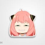 استیکر/ برچسب انیمه گرل