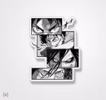 استیکر/ برچسب attack on titan23
