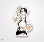 استیکر/ برچسب attack on titan21